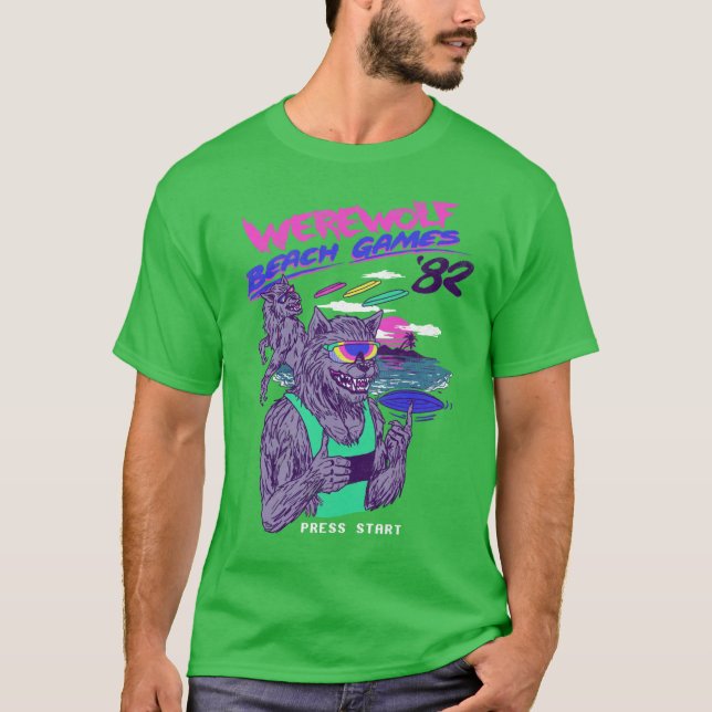 Werewolf Beach Games boy T-Shirt (Front)