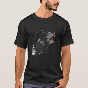 Werewolf blood scream scary creepy horror T-Shirt