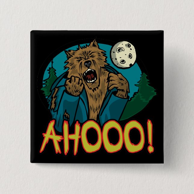 Werewolf Button (Front)