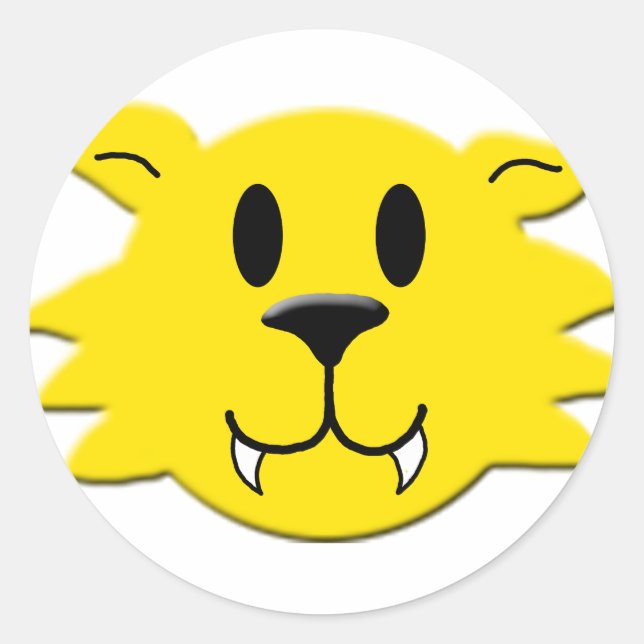 Werewolf Classic Round Sticker (Front)