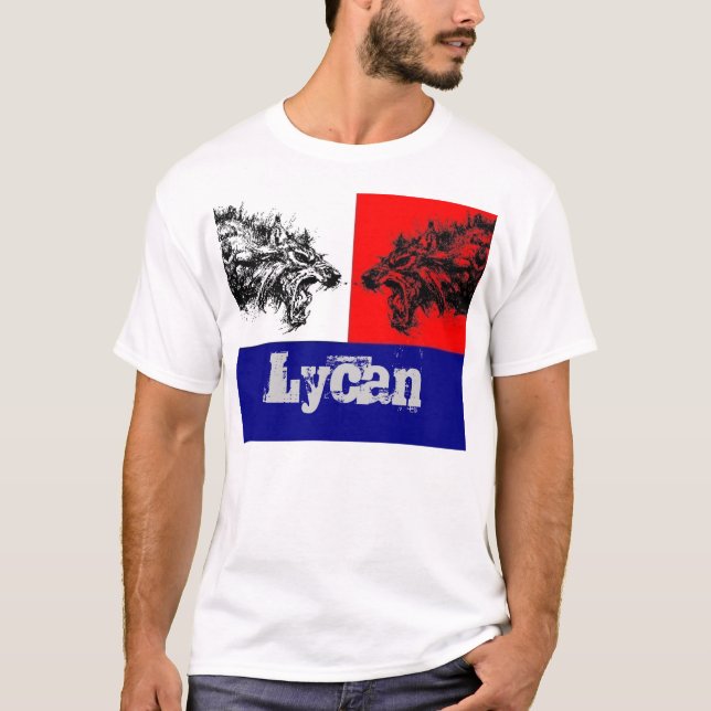 Werewolf Flag Lycan Clan T-Shirt (Front)