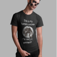 Werewolf Full Moon Human Costume Halloween