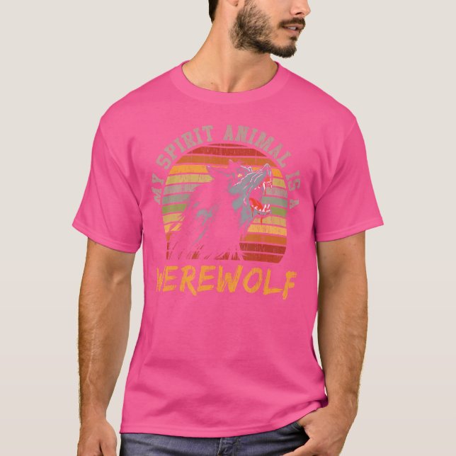 Werewolf Full Moon Werewolf T-Shirt (Front)