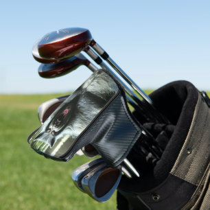 Werewolf golf club putter head cover