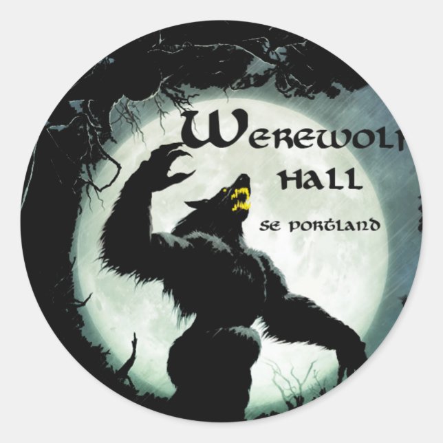 Werewolf Hall Stickers (Front)