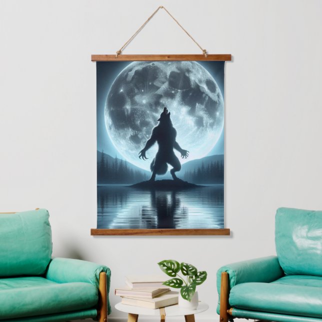 Werewolf  hanging tapestry (Living Room)