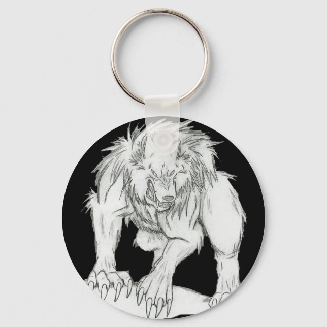 Werewolf Key Ring (Front)