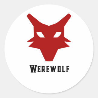 Werewolf Laptop Sticker