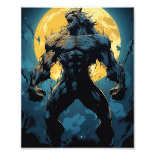 Werewolf Monster  Photo Print