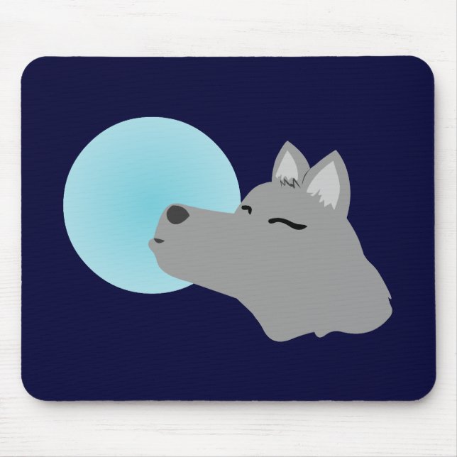 Werewolf Moon Mouse Mat (Front)