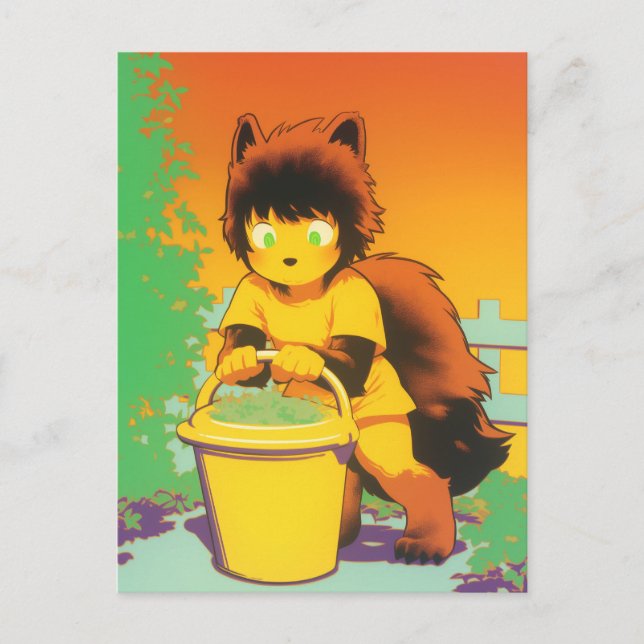 Werewolf Postcard (Front)