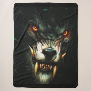 WEREWOLF SHERPA BLANKET
