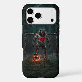 Werewolf Soccer Player Halloween Horror Art