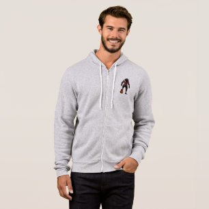 Werewolf Soccer Player Halloween Horror Art Hoodie
