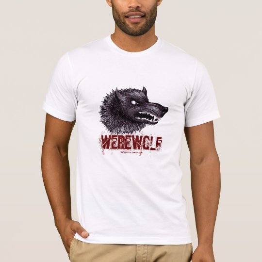 Werewolf t-shirt design