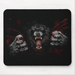 Werewolf Tearing Out Your Heart Mouse Mat