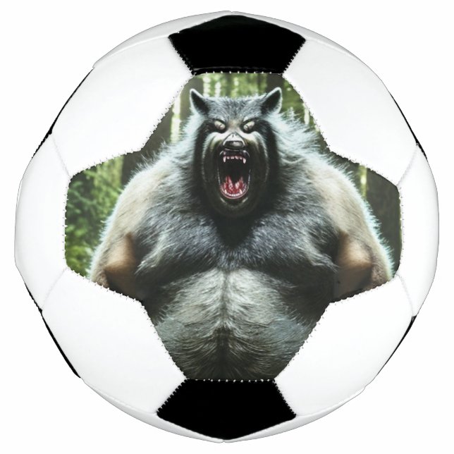Werewolf Who Ate The Whole Village soccer ball (Front)