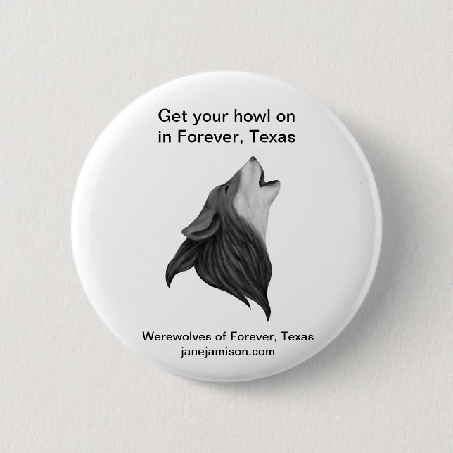 Werewolves of Forever, Texas button (Front)