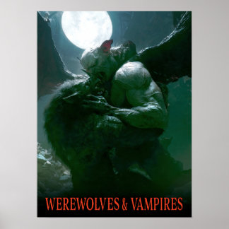 Werewolves & Vampires - Dominence Poster