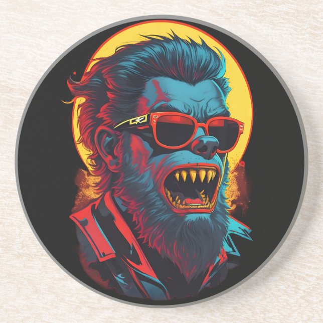 Werewolves Zombie Coaster (Front)
