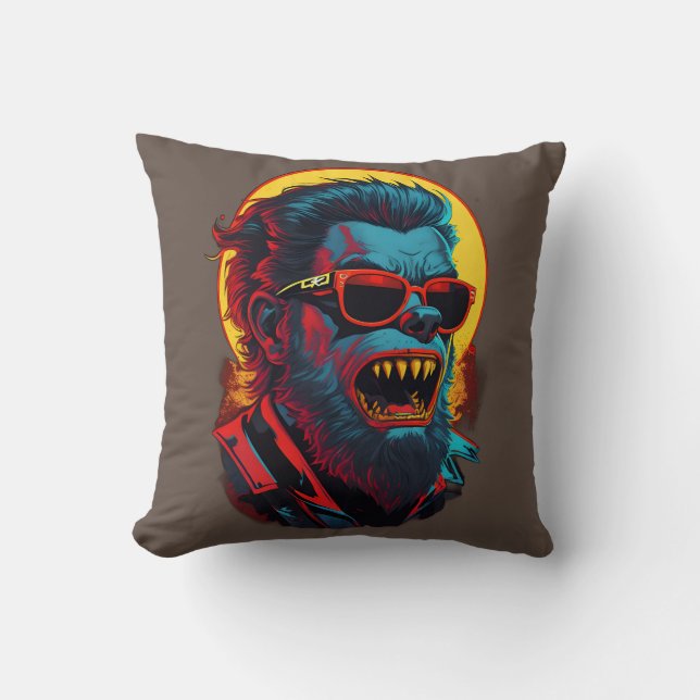 Werewolves Zombie Cushion (Front)