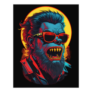 Werewolves Zombie Photo Print