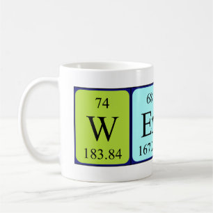 Werner periodic table name mug
