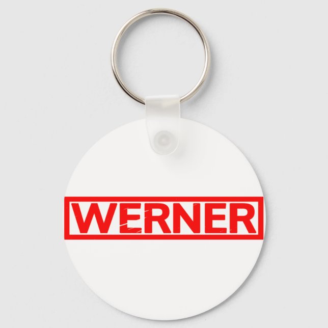Werner Stamp Key Ring (Front)