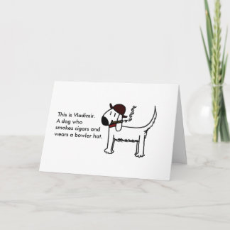 "Wery Happy Birthday" Card