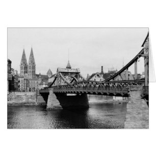 Weser Bridge, Bremen, c.1910