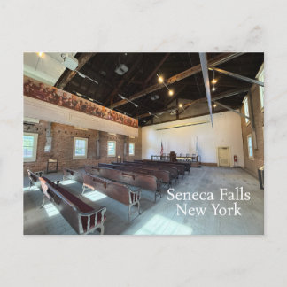 Wesleyan Chapel Seneca Falls NY Postcard