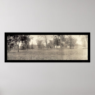 Wesleyan University CT Photo 1909 Poster