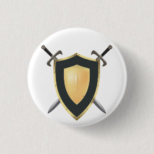 Wesnoth shield & crossed swords logo buttons