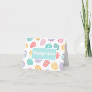 Wesołego Alleluja, Polish Happy Easter  Card