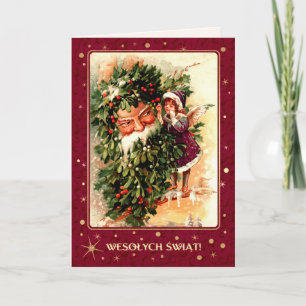 Wesołych Świąt. Christmas Cards in Polish