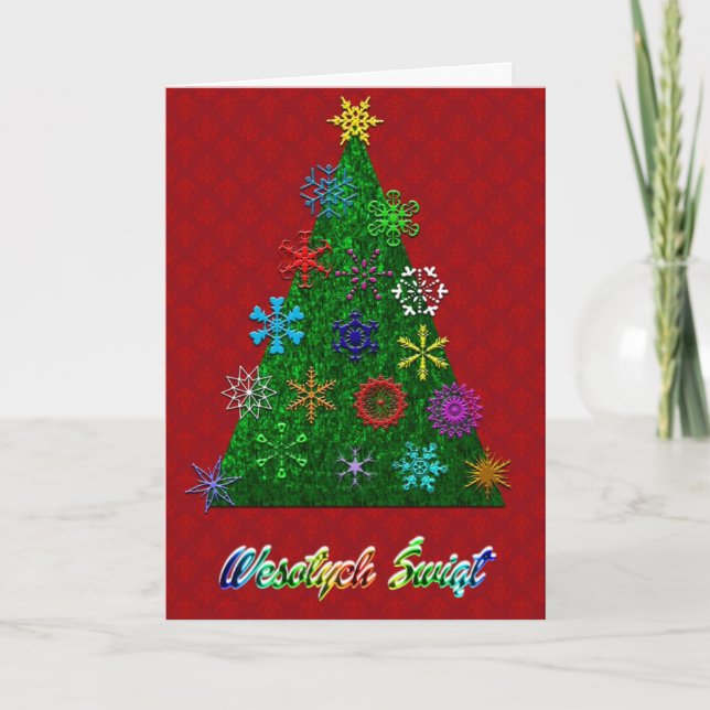 Wesolych Swiat - Merry Christmas Card (Front)