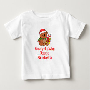 Wesolych Swiat Polish Christmas Baby T-Shirt