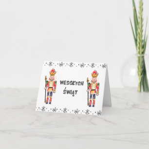 Wesołych Świąt Polish Christmas Card