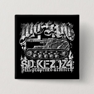 Wespe Pinback Button