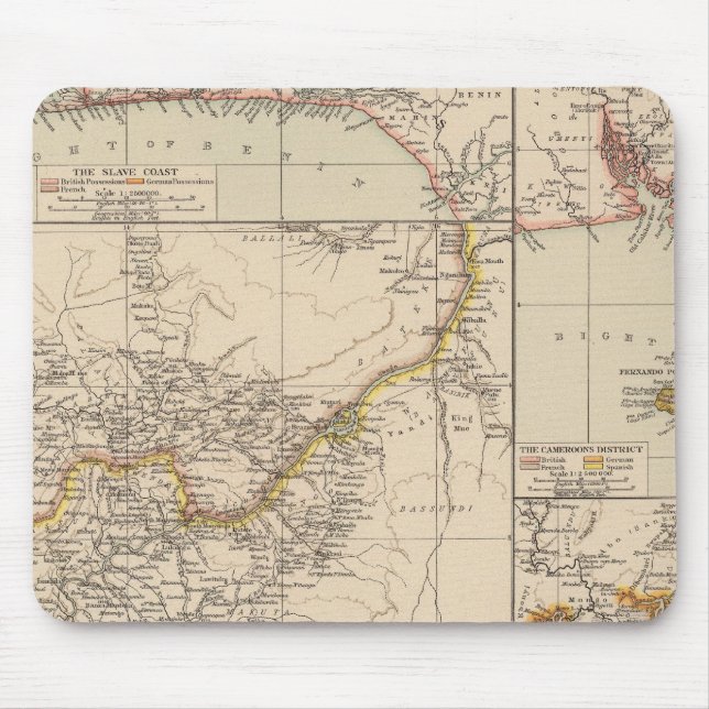 West Africa 2 Mouse Mat (Front)