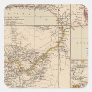 West Africa 2 Square Sticker