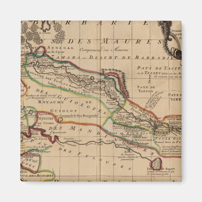 West Africa 3 Magnet (Front)