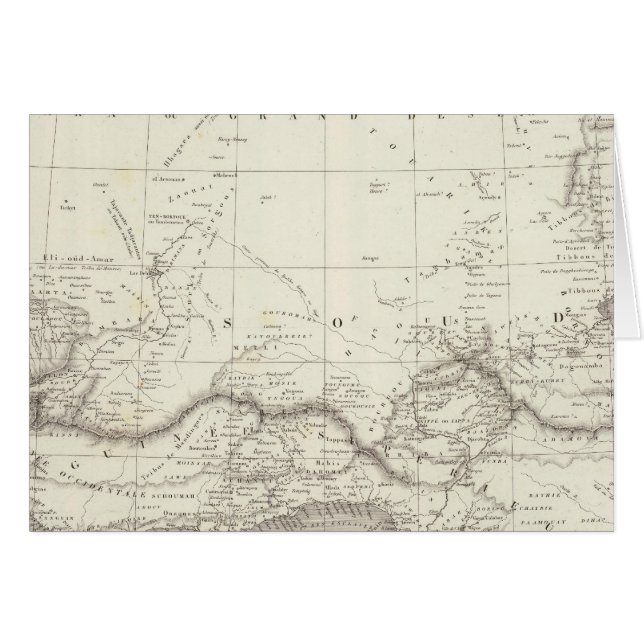 West Africa Map (Front Horizontal)