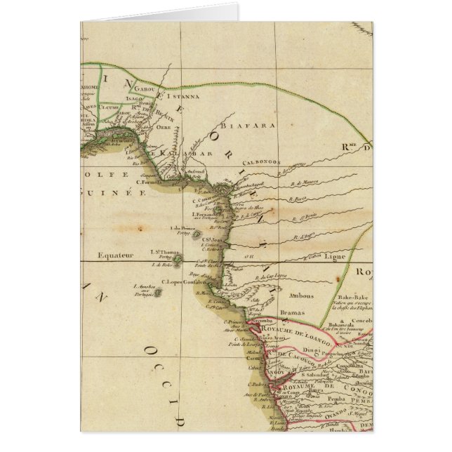 West Africa Map (Front)