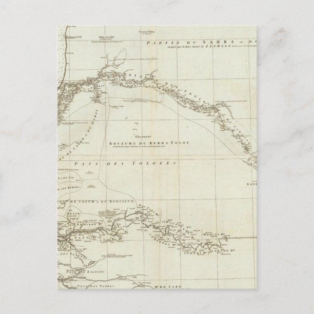 West Africa with Geographical Notes Postcard (Front)