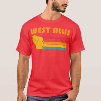 West Allis Wisconsin Vintage Distressed Souvenir T-Shirt