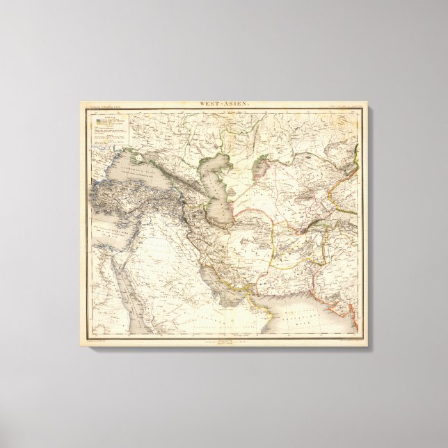 West Asia Canvas Print (Front)