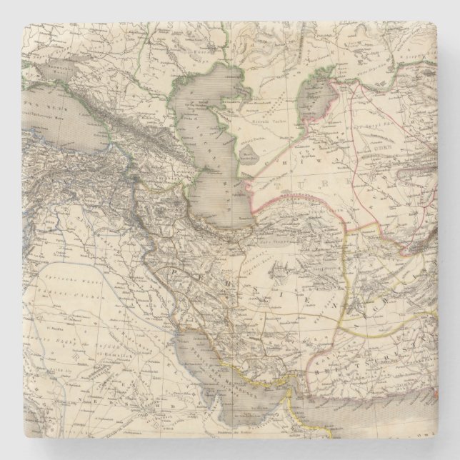 West Asia Stone Coaster (Front)