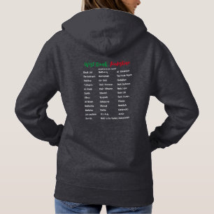 West Bank Villages and Cities Adult Hoodie