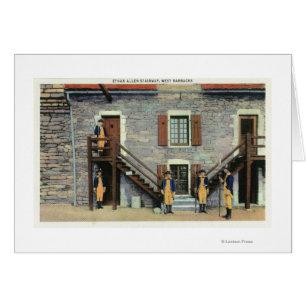 West Barracks, Ethan Allen Stairway Scene